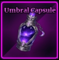 Umbral Capsule Item in Sailor Piece Roblox experience.