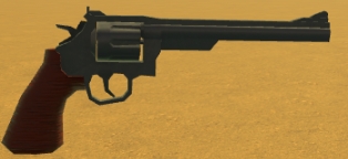 Whitney Dragoon Weapon in Bridger: Western Roblox Experience.