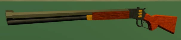 Winchester Repeater Weapon in Bridger: Western Roblox Experience.