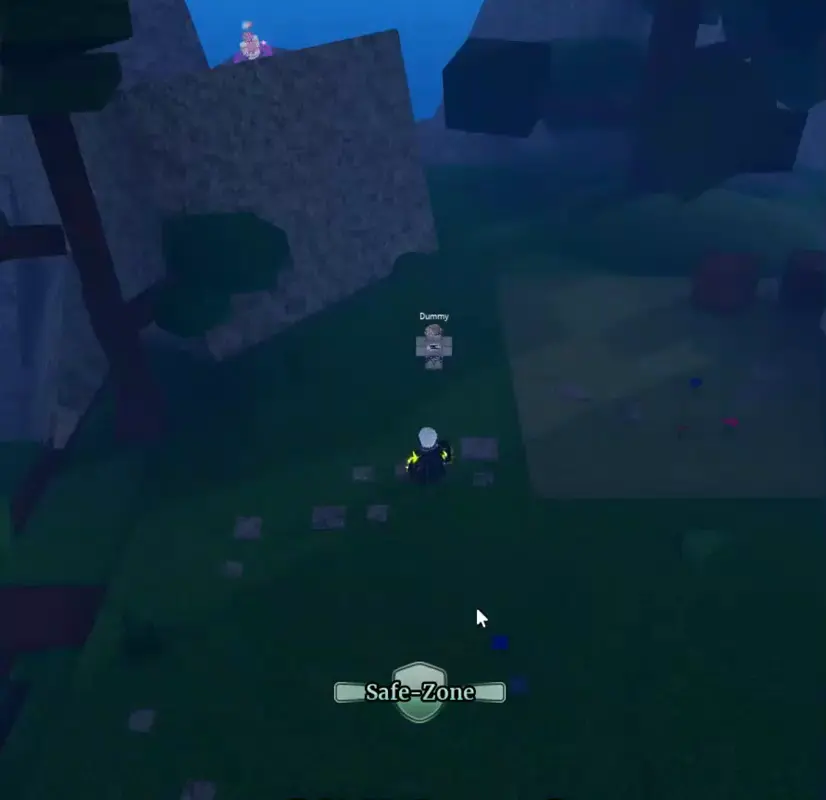 Player performing Yamato Sword C move in Sailor Piece Roblox experience