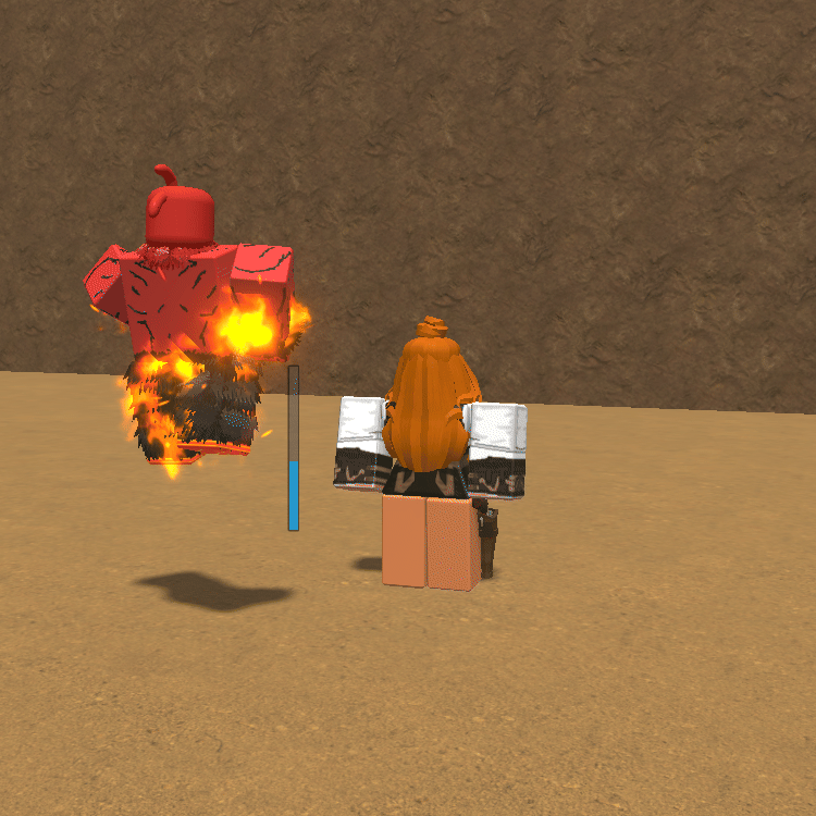 Magicians Red crossfire hurricane special in bridger Western on Roblox.