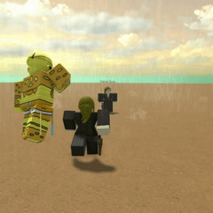 player performing the life giver eagle skill with Gold Experience stand in Bridger: western