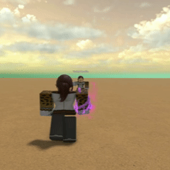 player performing the Grapple/Pull Target skill with Hermit Purple stand in Bridger: western