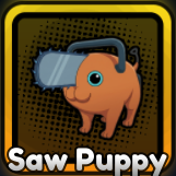 Saw Puppy Pet in Anime Apocalypse Roblox Experience
