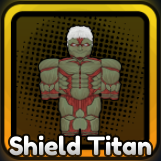 Shield Titan Pet in Anime Apocalypse Roblox Experience