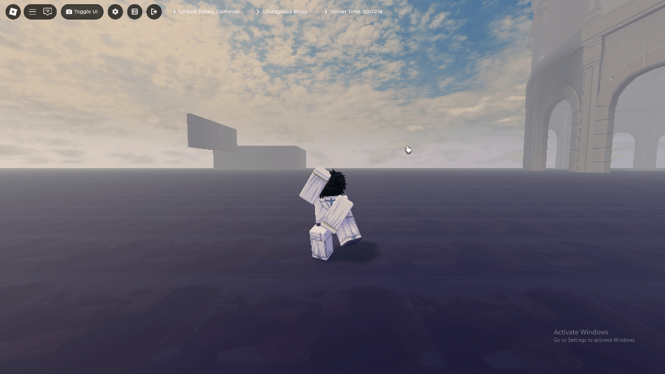 Take The L Emote in Paradox roblox experience