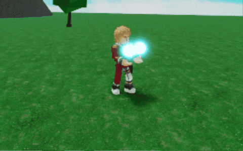 Player performing Time Sphere Skill in Black Grimoire roblox experience
