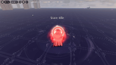 Player performing the Vizard Grab Skill in Paradox roblox experience