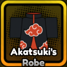 Akatsuki's Robe Cosmetic in Anime apocalypse roblox experience