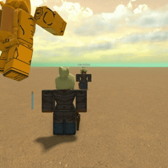 The World AU Autotracking Chop Ability in Bridger: Western Roblox Experience.
