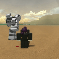 The Silver Chariot Barrage Ability in Bridger: Western Roblox Experience.