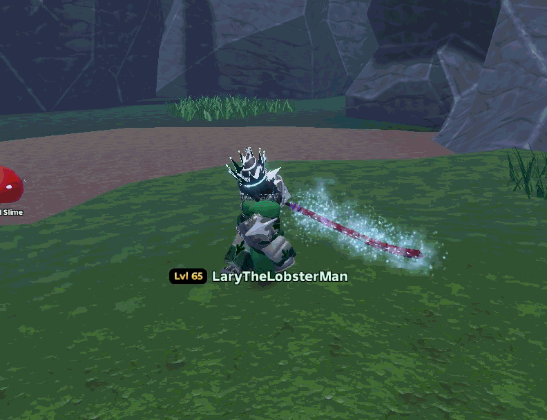 Basic Attack Berserker Mastery Ability from Slime Seas Roblox Experience