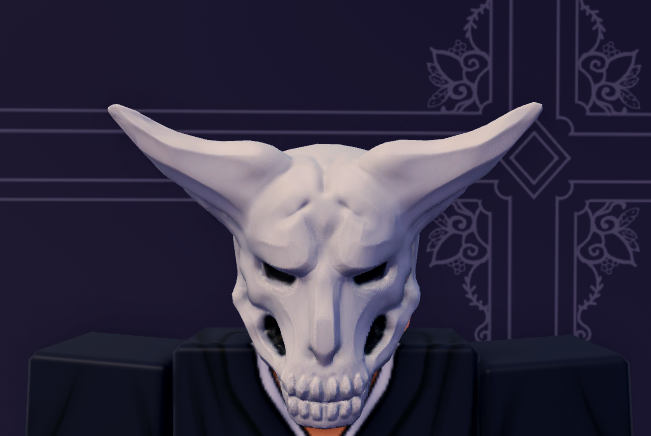 Bone King's Skull Face Accessory from Paradox Roblox Experience