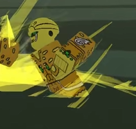 Gol Experience Stand from Bridger: Western Roblox Experience