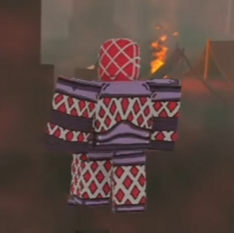 King Crimson Stand from Bridger: Western Roblox Experience