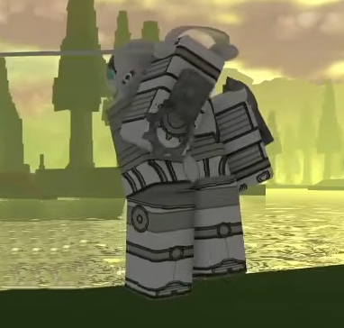 Silver Chariot Stand from Bridger: Western Roblox Experience