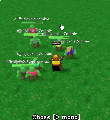 Chase Undead Corpse Grimoire Ability from Black Grimoire Roblox Experience