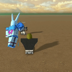 D4C Clone Spawn Ability in Bridger: Western Roblox Experience.