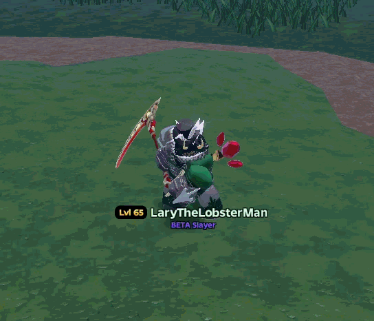 Death's Grasp Scythe Mastery Ability from Slime Seas Roblox Experience