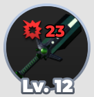 Elder Forest Greatsword Weapon from Slime Seas Roblox Experience