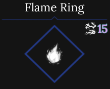 Flame Ring Fire Skill from Absolvement Roblox Experience