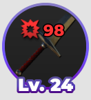 Golden Greatsword Weapon from Slime Seas Roblox Experience