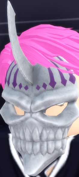 player wearing Hiyori's Mask in Paradox roblox experience