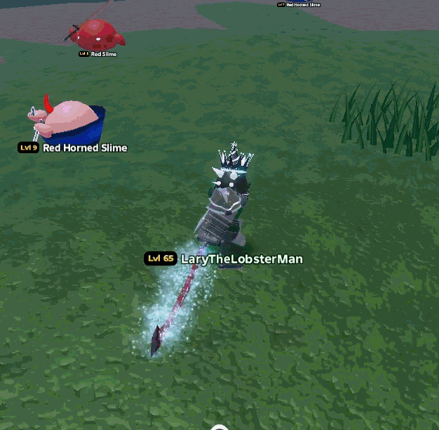 Impaling Thrust Berserker Mastery Ability from Slime Seas Roblox Experience
