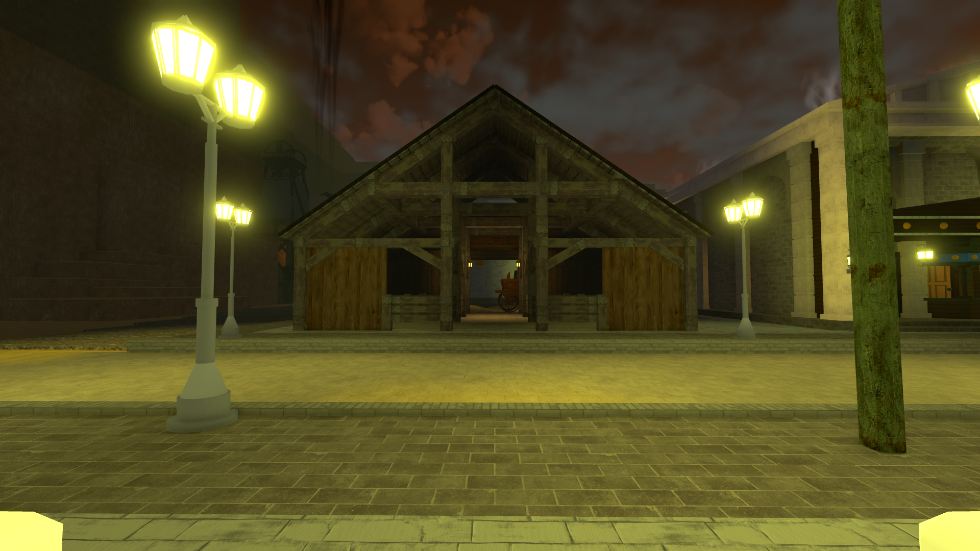 Inlaw Horse Stable from Bridger: Western Roblox Experience
