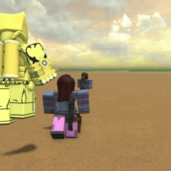The World Kick Barrage Ability in Bridger: Western Roblox Experience.