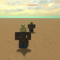 The World AU Long Timestop Ability in Bridger: Western Roblox Experience.