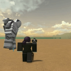 The Silver Chariot Lunge Ability in Bridger: Western Roblox Experience.