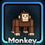 Monkey pet in Anime apocalypse roblox experience