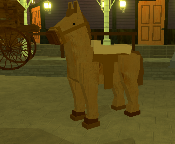 Mule from Bridger: Western Roblox Experience