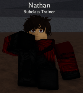 Combustion Subclass Trainer Nathan from Elementalism Roblox Experience