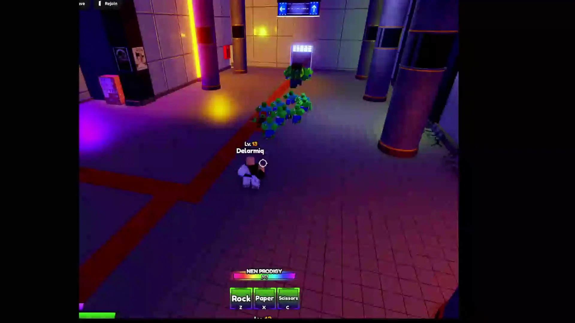 Player Performing the Nen Prodigy Aability's Z skill in anime apocalypse