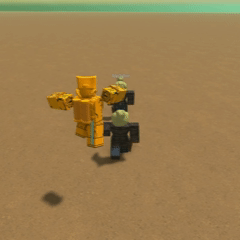 The World AU Normal Chop Ability in Bridger: Western Roblox Experience.