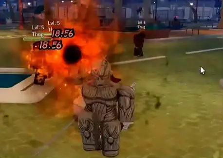 The Planet Wave Stand Lucky Meteor Ability in Bizarre Lineage Roblox Experience