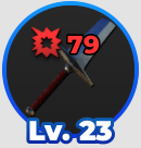 Raged Greatsword Weapon from Slime Seas Roblox Experience