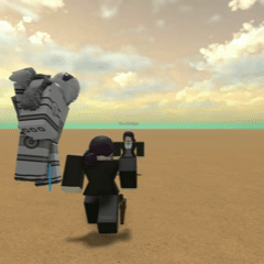 The Silver Chariot Rapier Uptilt Ability in Bridger: Western Roblox Experience.