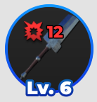 Refined Greatsword Weapon from Slime Seas Roblox Experience
