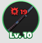 Regined Katana Weapon from Slime Seas Roblox Experience