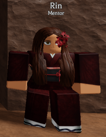 Rin Endurance mentor npc in elementalism roblox experience