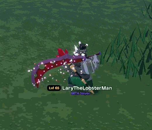 Spiraling Slash Greatsword Mastery Ability from Slime Seas Roblox Experience