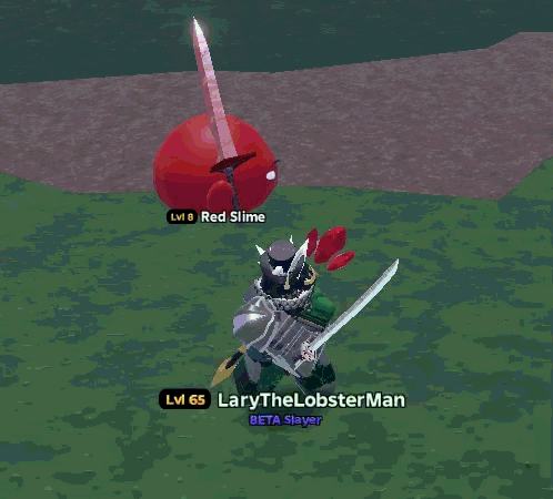 Surge Wave Katana Mastery Move from Slime Seas Roblox Experience