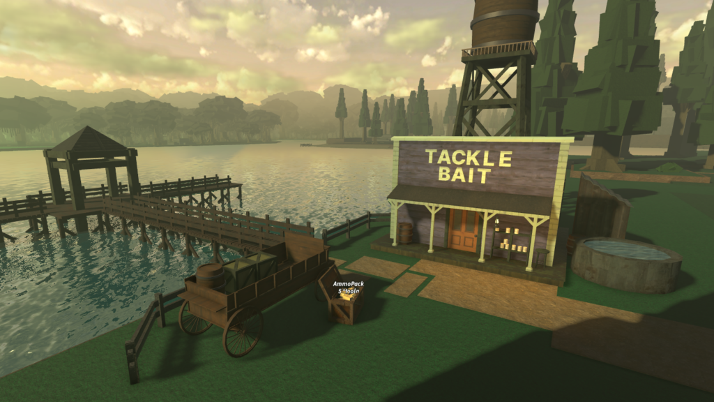 Tackle Bait Fishing Store from Bridger: Western Roblox Experience