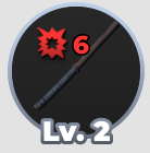 Wooden Katana Weapon from Slime Seas Roblox Experience