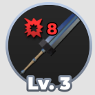 Worn Iron Greatsword Weapon from Slime Seas Roblox Experience