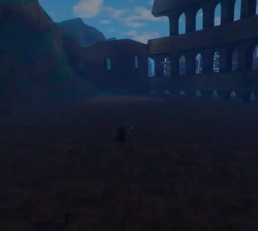 Player performing Duale Wielder's X skill in sailor piece
