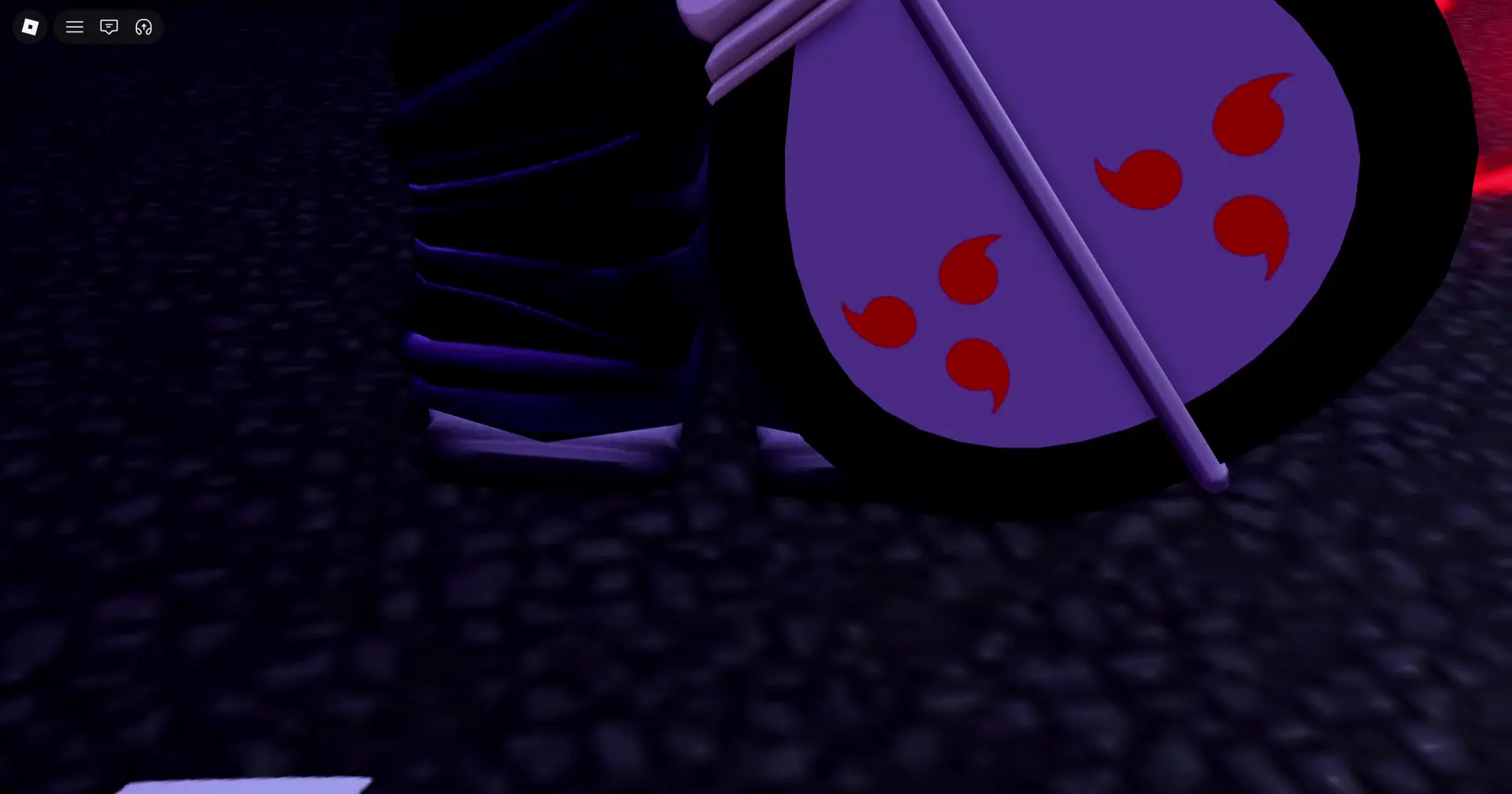 Player performing Ghost of Shinobi G skill in anime apocalypse roblox experience